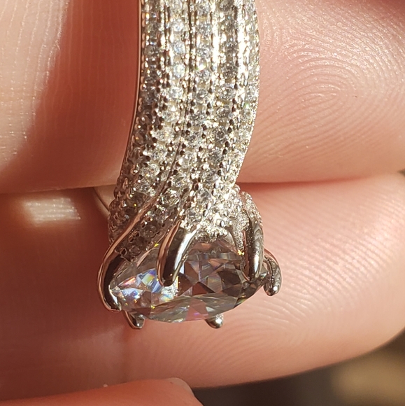 CERTIFIED S925 3.0CT MOISSANITE RING - Picture 5 of 9